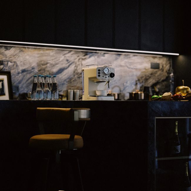 Sleek espresso machine in a luxurious kitchen setting in Meishan, Sichuan, China. — Gatsby Yang, Pexels