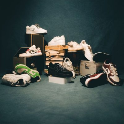 A curated display of trendy sneakers in various styles and colors. — atiss260, Pexels